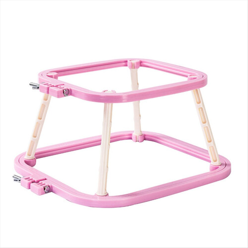 Double Layer Embroidery Stand Hoop Desktop Handmade Craft Frames,C 1