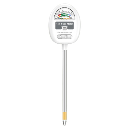 4-In-1 Soil Moisture Meter Soil pH Meter White 1