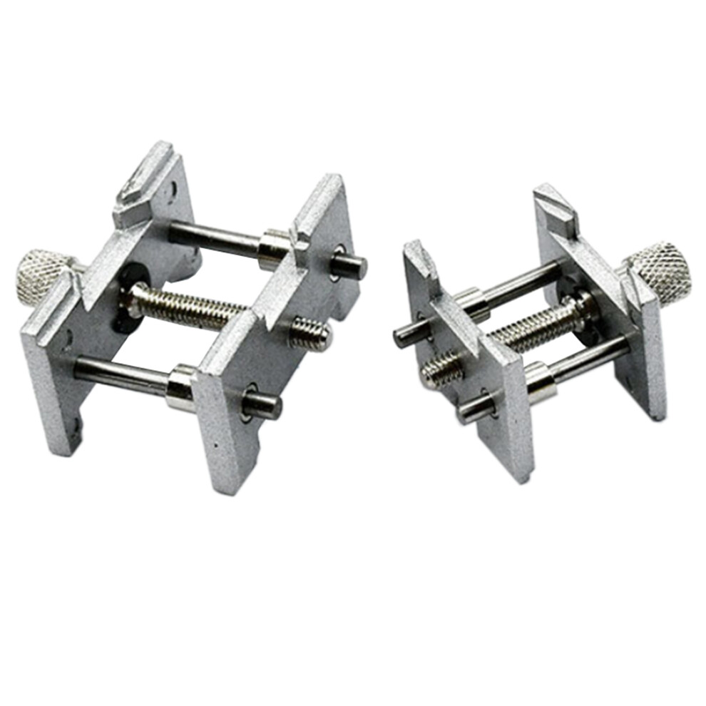 2 Set Metal Watch Movement Fixed Base For Watchmaker Repair Tools 4711854762056