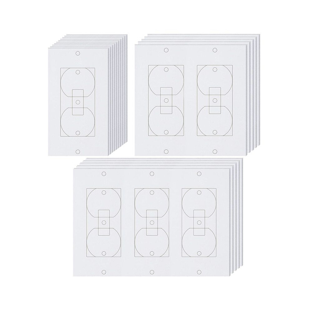 20Pcs Wall Insulation Outlet Insulators Sealers for Light, Switch-image-OPC-PMDDT5Z-NEW