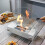 Fireplace 35cm Bio Ethanol Ventless Fire Pit Bowl 5