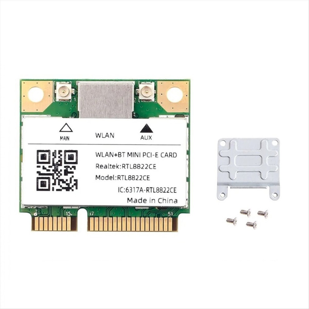 Dual Band Mini Pcie Rtl8822ce 1200Mbps Wifi Card 4711854778415
