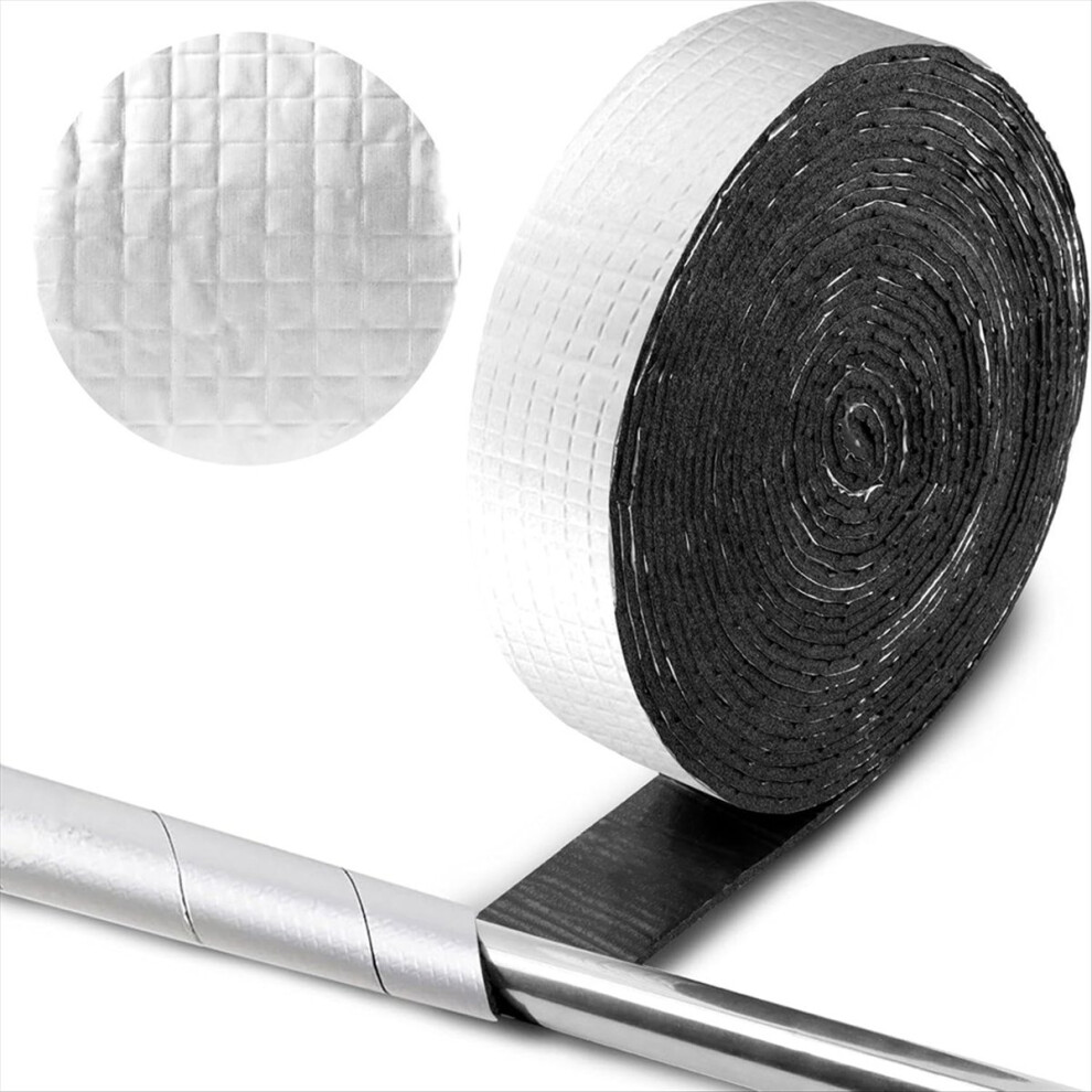 Pipe Insulation Wrap 32.8 Ft Foil Outdoor Foam Pipe Wrap Insulation 4711854762575
