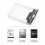 USB 3.0 HDD enclosure, 2.5 inch SSD case, clear hard disk box. 6