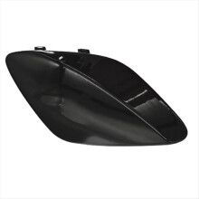 Car Front Bumper Tow Eye Hook Eye Cover Cap for - Black