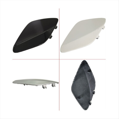 Car Front Bumper Tow Eye Hook Eye Cover Cap for - Black 2