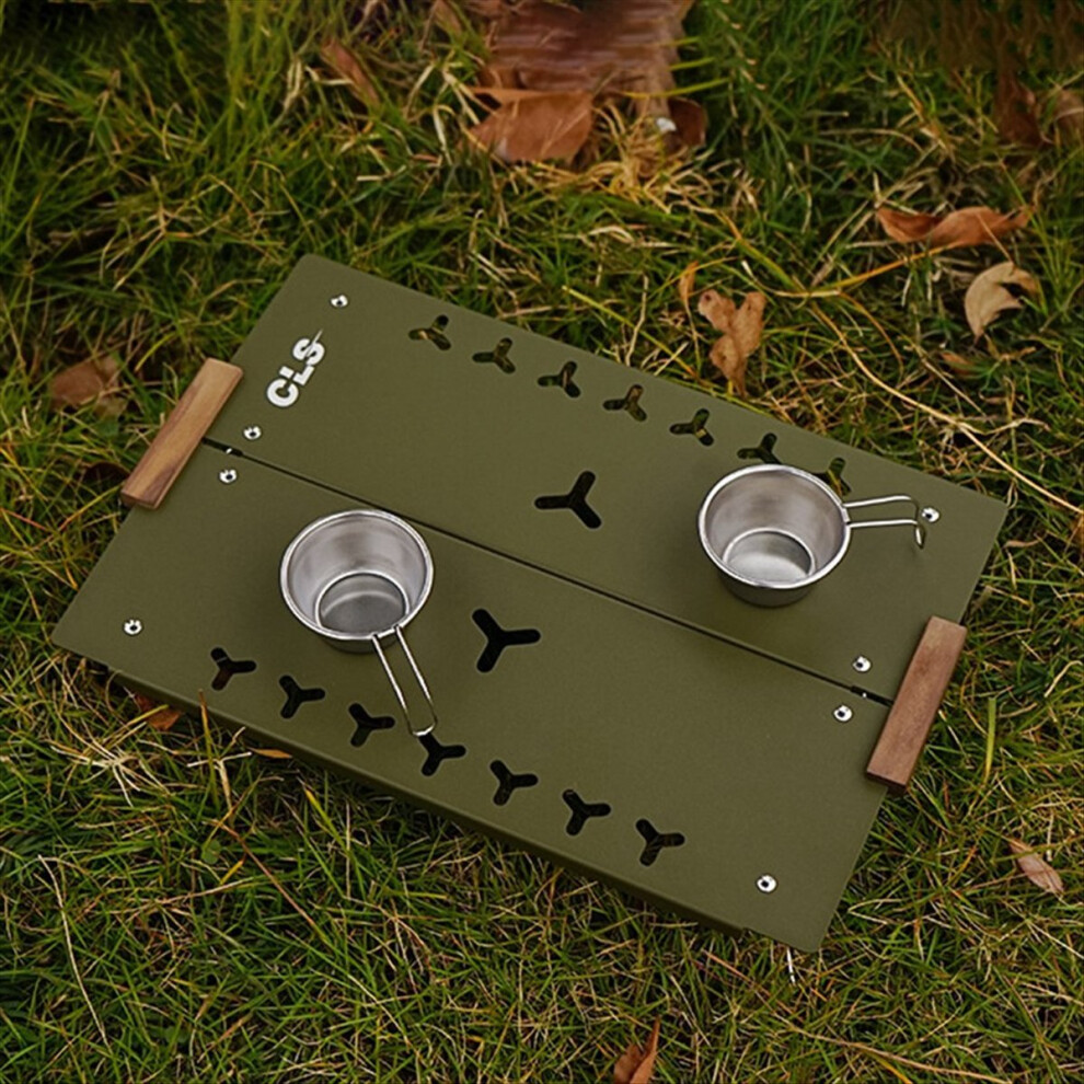 Outdoor Single Picnic Mini Tables- Green-image-OPC-PMDDW8Y-NEW