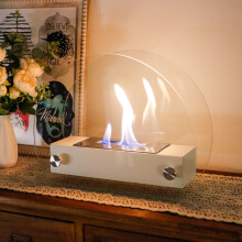 Fireplace 35cm Bio Ethanol Ventless Fire Pit Bowl