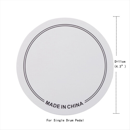Drum Patch,Drum Head Drum Percussion Instrument White 11 X 11cm 2