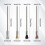 40Pc Extended Wire Brush for Cleaning, 3mm Mandrel Rust Paint Removal 3