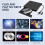 External CD DVD +/-RW Drive, Portable CD & DVD ROM Burner,Black 6