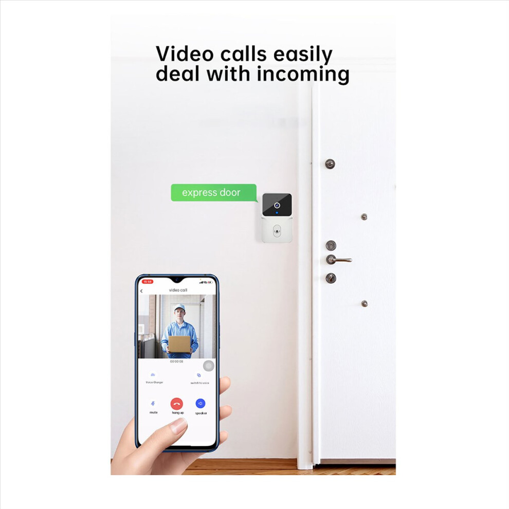 Tuya Wifi Doorbell Video Doorbell Two-Way Talk Night Vision Camera 4711051163892