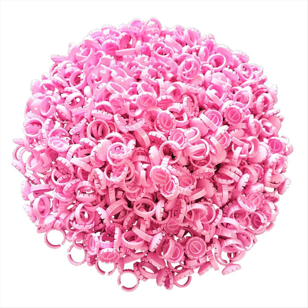 Glue Rings for Eyelash Extension,400PCS Glue Rings Lash Ring
