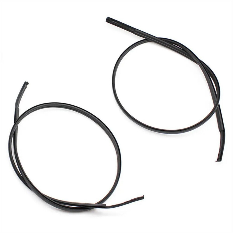 Side Door Roof Drip Moulding Trim Finish Strip Lh&Rh Waterproof Strip Black 4711051141388