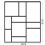 DIY Path Maker Paver Mold Stone Brick Concrete Mold Patio Mold,A 6