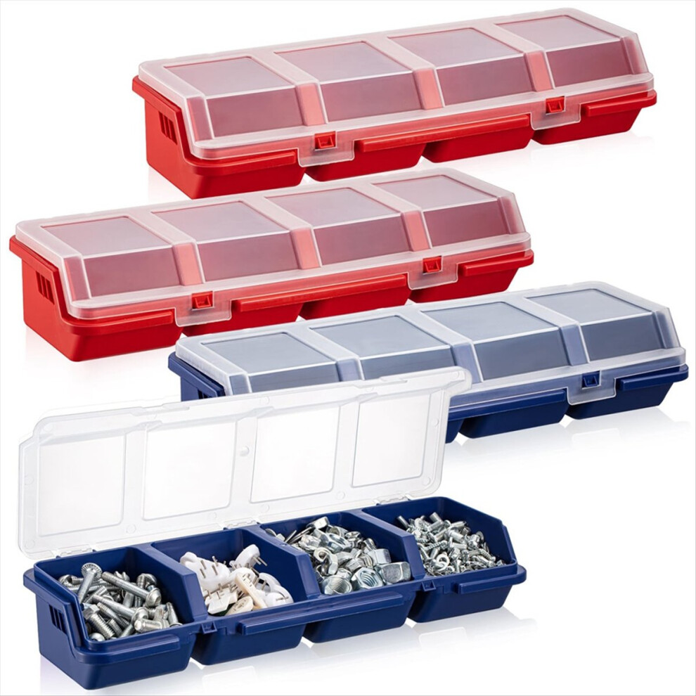 Screw Organizers And Storage Bins With Locks Hardware Organizer Box 4711051143450