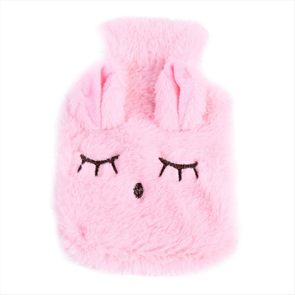 Winter Hot Water Bottle PVC Plush Shoulder Hand Warmer Heat Pack A