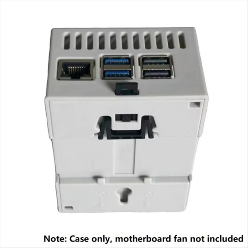 For 5 Case DIN Rail Shell for RPi 5 Pi 5 2