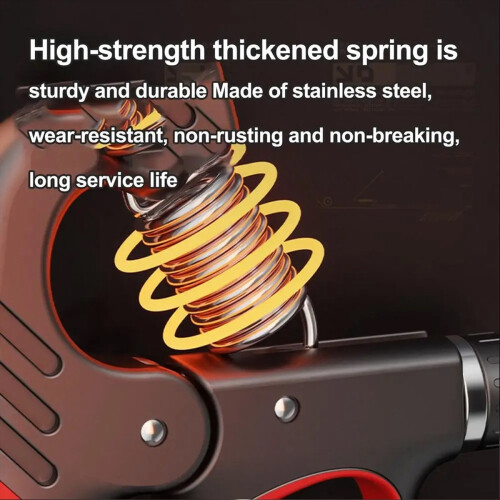 Adjustable Hand Grip Strengthener Hand Grip Trainer-Orange 2