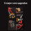 Adjustable Hand Grip Strengthener Hand Grip Trainer-Orange 5