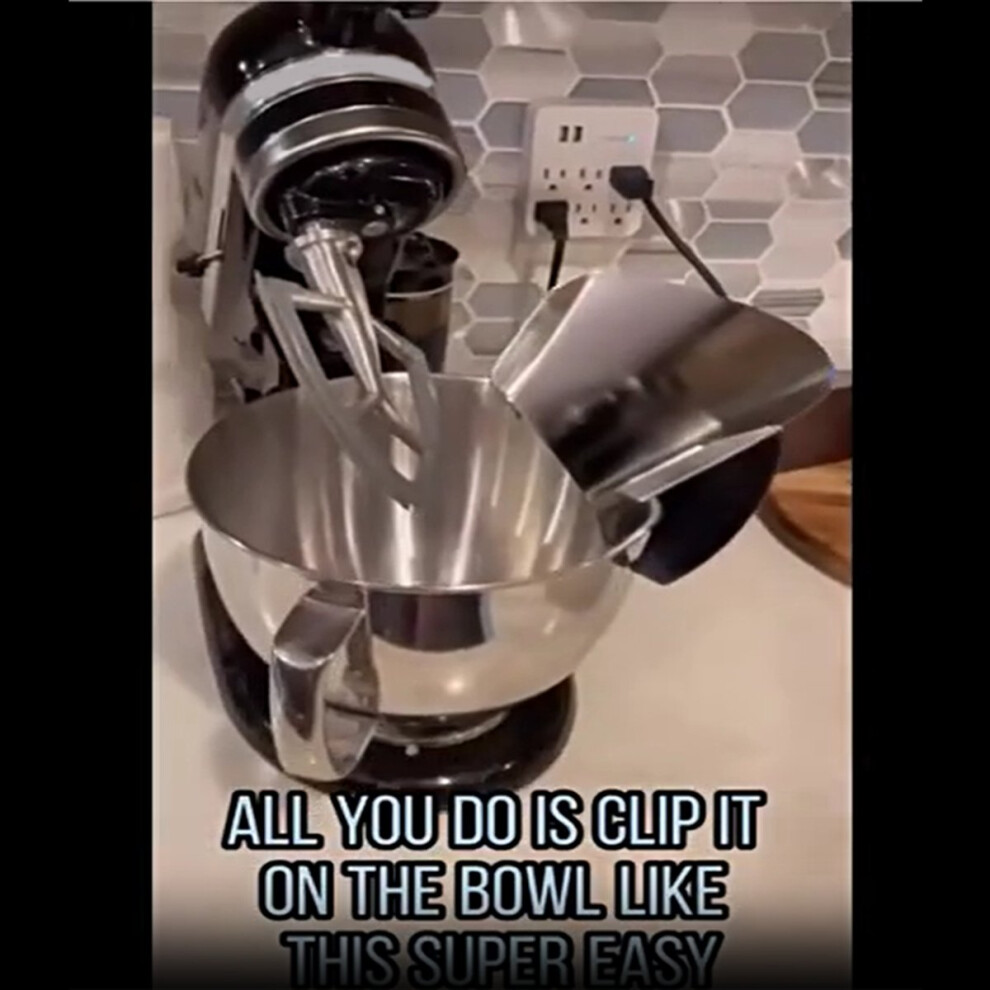 For 4.5-5QT Stand Mixing Bowl with Handle+Dumping Cover-image-OPC-PMDF678-NEW