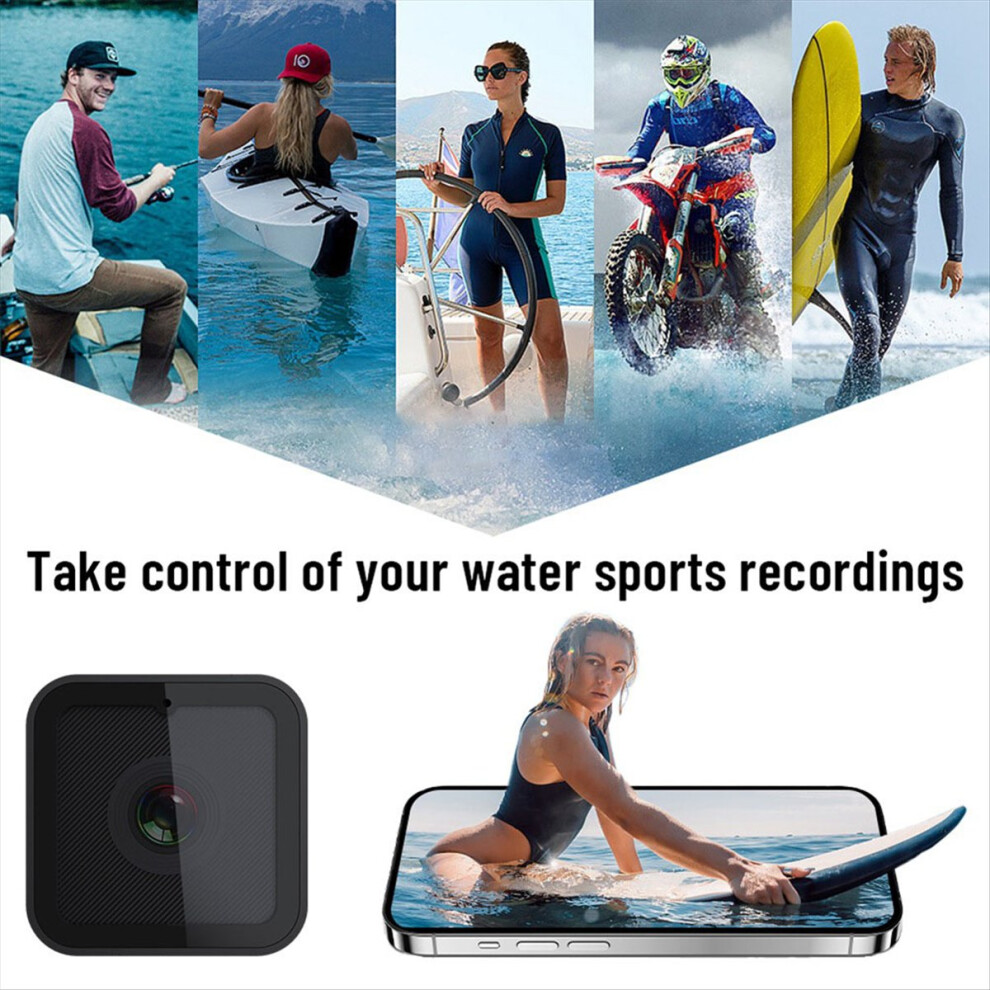 Wifi Action Camera, 1080P Hd Mini Portable Sports Camera 4712146539868