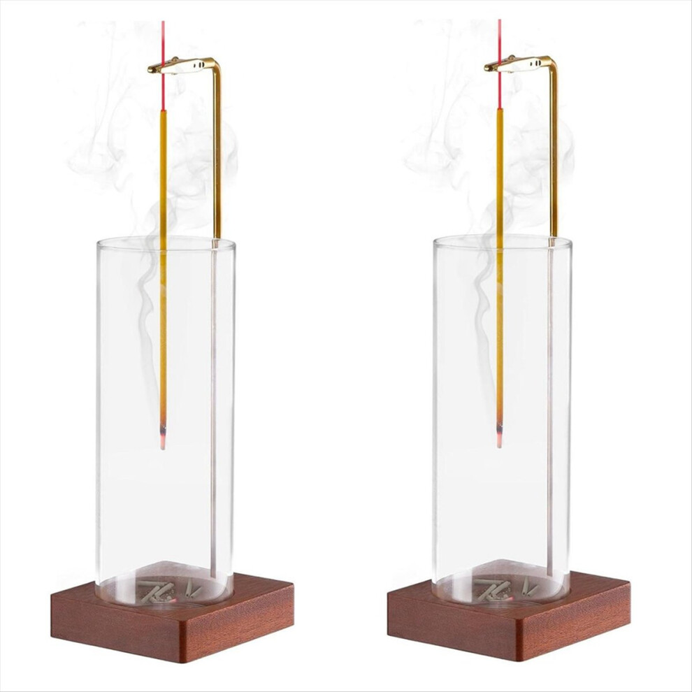 2PCS Yoga Timer Aromatherapy Stand for Sticks with Removable Glass-image-OPC-PMDF6WS-NEW