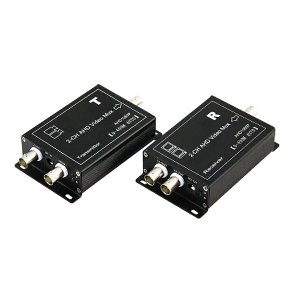 2Chs Hd Ahd Coaxial Multiplexer Expander 1 Line Transmits 2 Channel 4712146544022