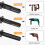 Firewood Log Splitter 42mm+32mm,Wood Splitting Logs Bits 6