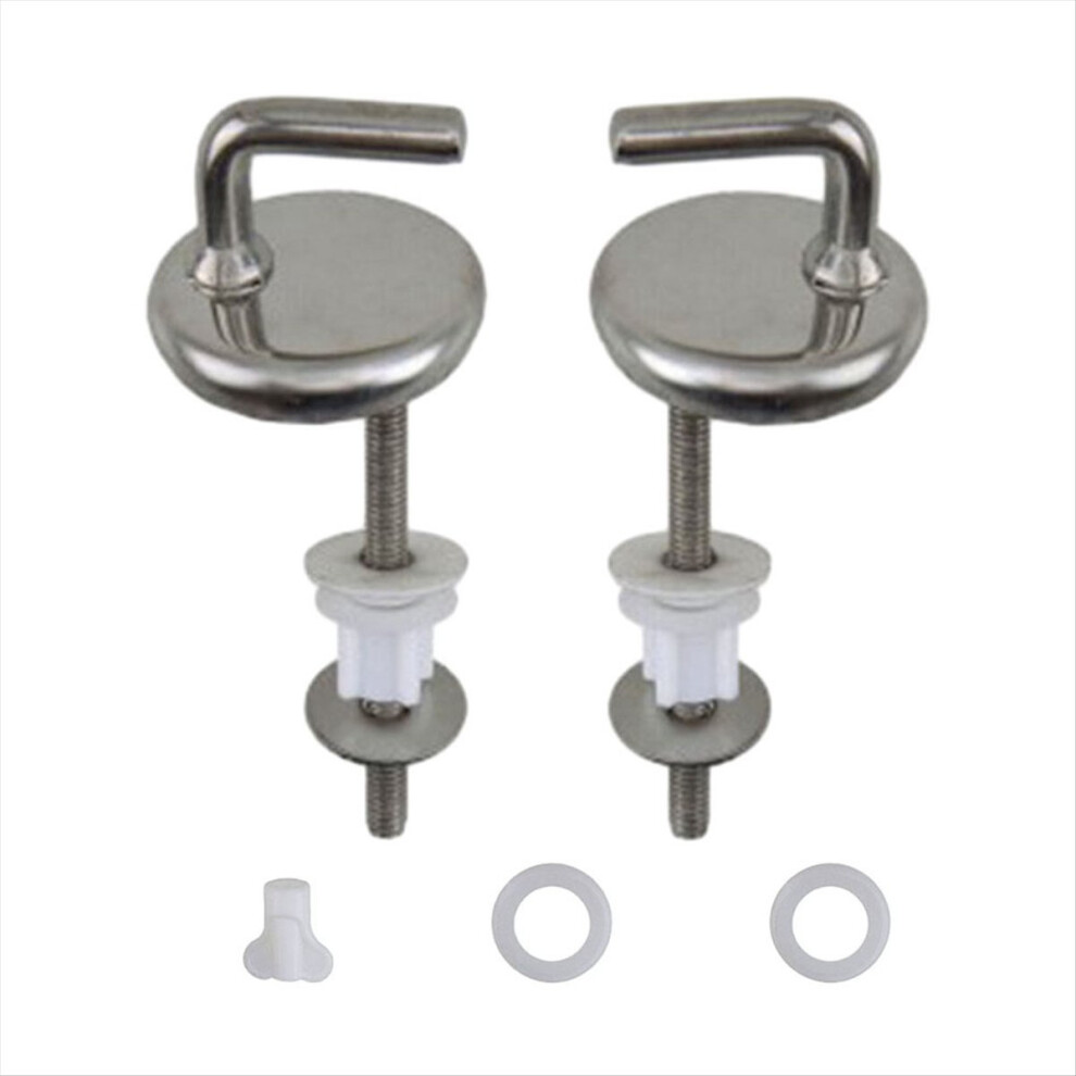 2Pcs Quick Release Easy Install Toilet Seat Hinge Wear 4712146571684