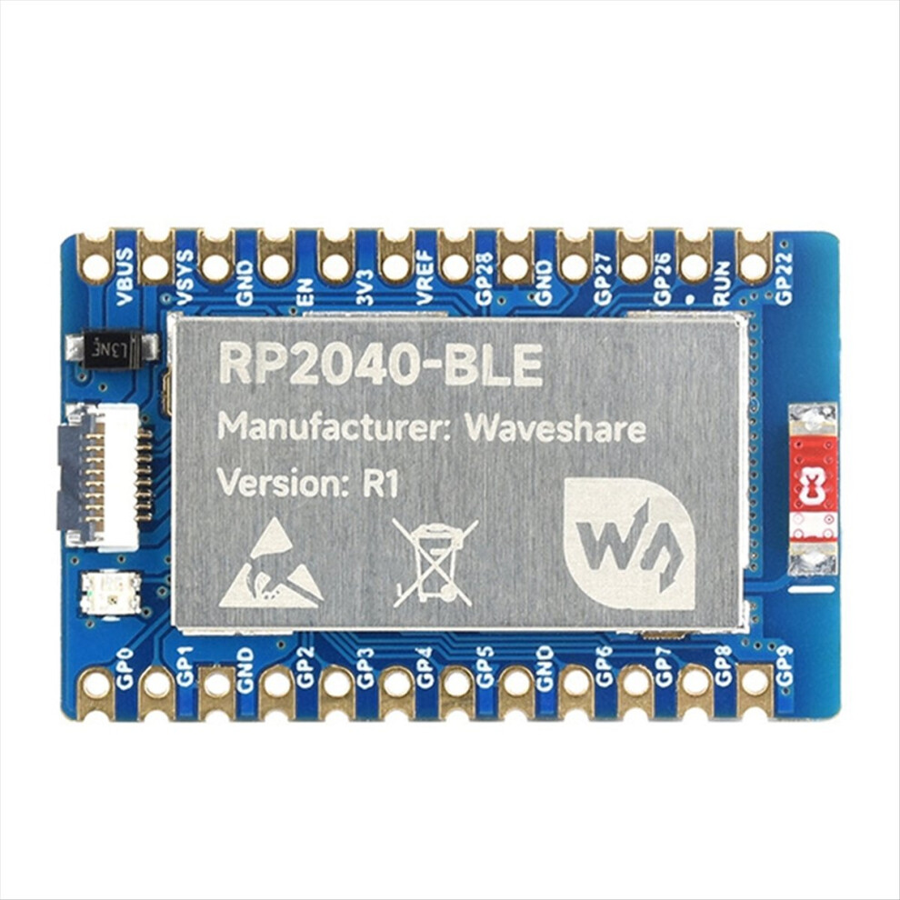 RP2040-BLE Microcontroller Bluetooth Development Board