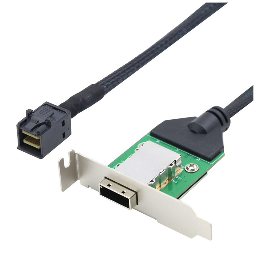 Mini Sas Sff-8643 Host To Sas Hd Sff-8088 Female Adapter Cable 0.5M 4712146572438