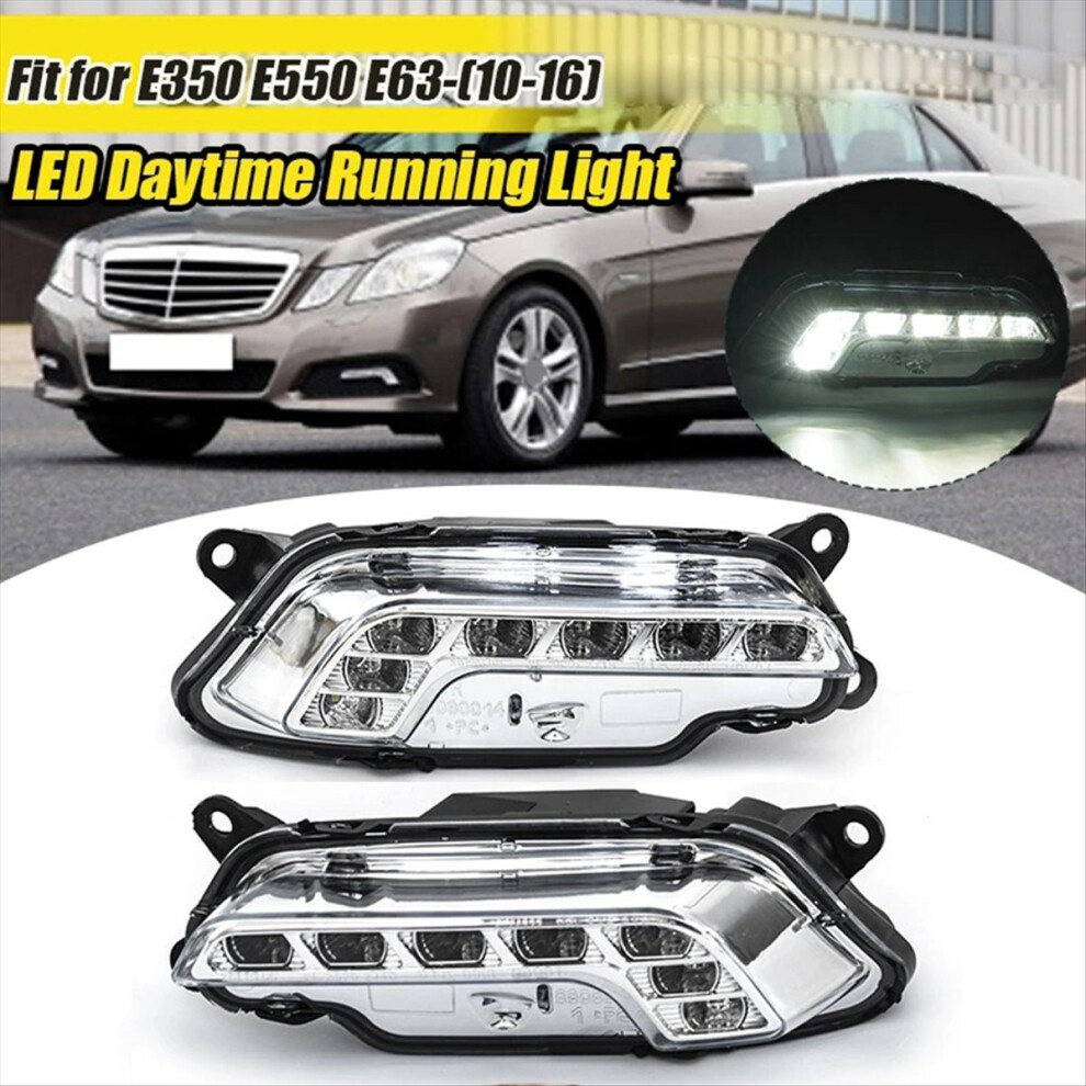 Daytime Running Led Fog Lamps For W212 E350 E550 E63 Light 4712146578409