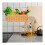 Ginger Garlic Storage Basket Wall Mount Basket Wicker Garlic Basket-A 3