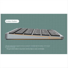 Wireless Keyboard and Mouse Kit for IOS/Android/ Gray