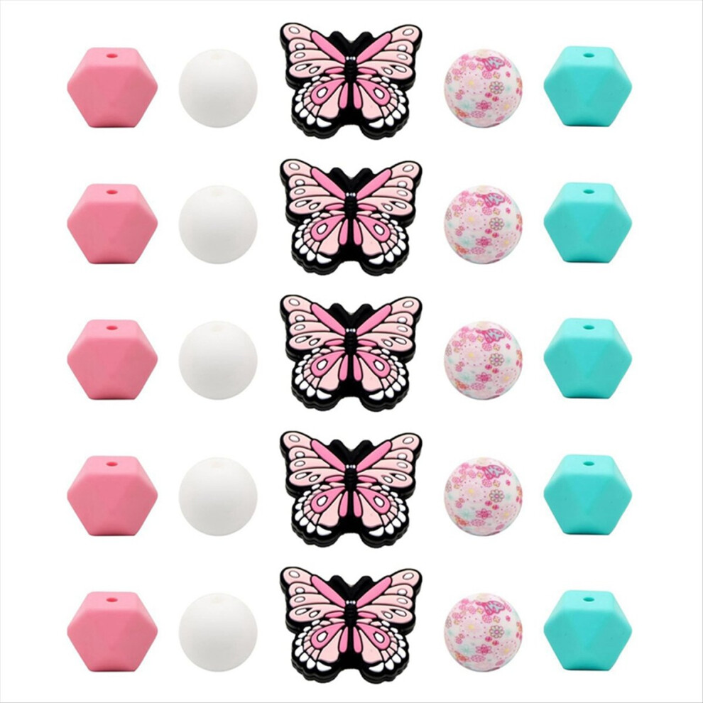 Butterfly Beads Silicone Beads For Keychain Making 4712146558951
