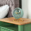 Alarm Clocks,Retro Backlight Simple Design Small Desk Clock White 5