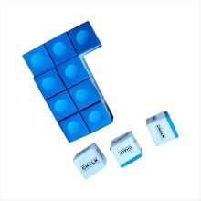 12Pcs Powdered Pool Cue Pool Table Chalk Essential Pool Cue Holder