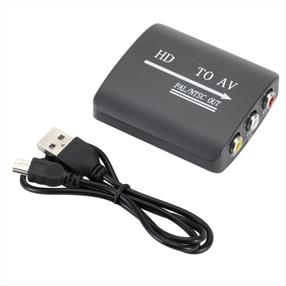 1080P Hd -Compatible To Av Signal Converter Audio Video Converter 4712146505856