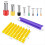 60 Pcs Clay Tools Set,Polymer Clay Cutters for Earring Making 4