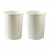 Plastic Small Trash Can Wastebasket, Garbage Container Basket(White) 2