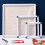 3-Pack Hoops Embroidery Quilting Frame,Blue 6