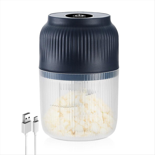 Mini Electric Onion Cutter, Wireless Portable USB Charging