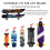 1 Pairs Skateboard Rack for Ski Board Skateboard Deck Skateboard Rack 6