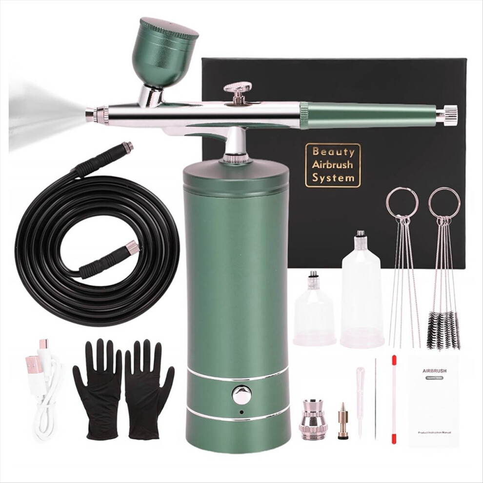Upgraded Airbrush Set With Air Compressor Automatic Airbrush Set, A 4712146512618