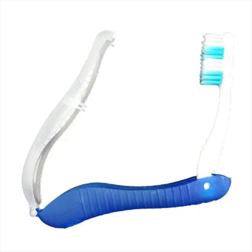 Hygiene Oral Portable Disposable Folding Travel Camping Toothbrush,A