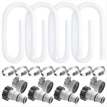1.5inch x 59inch Pool Hoses-Skimmer Pool Hoses for Pool Pump Filter