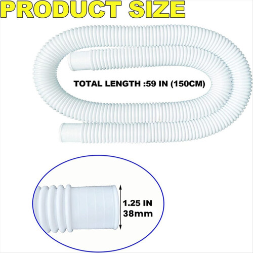 1.5inch x 59inch Pool Hoses-Skimmer Pool Hoses for Pool Pump Filter 2