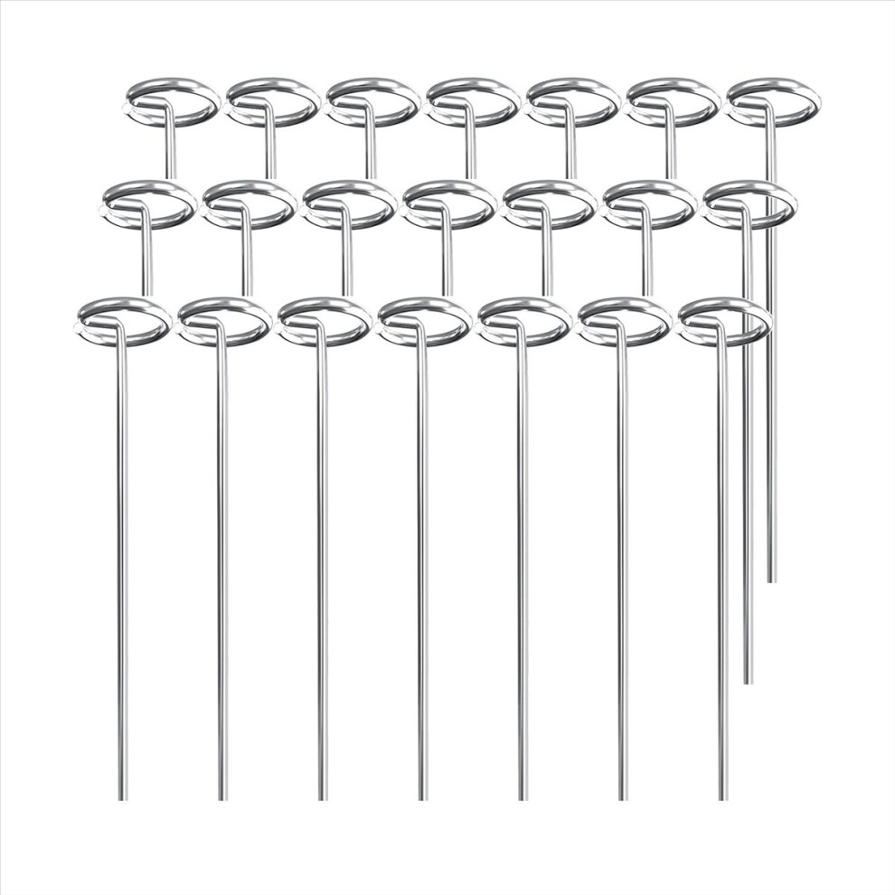 Landscape Staples 6 Inch Landscape Sod Stakes Garden Staples, 50Pcs 4711854724986