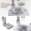 2Pcs Piping Sewing Machine Presser Foot,for Industrial Sewing Machine 6